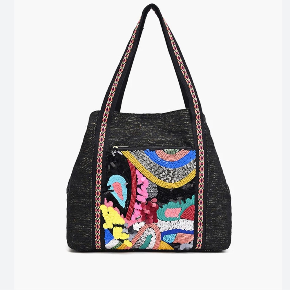 AMERICA & BEYOND Sequin Bag